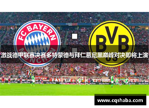 激战德甲联赛决赛多特蒙德与拜仁慕尼黑巅峰对决即将上演